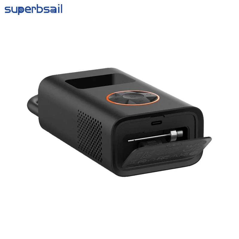 High Quality Handheld Bike Air Motorcycle Tire QICYCLE Electric Air Inflator LED Display Mini Latable Bicycle Pump NEW supplier