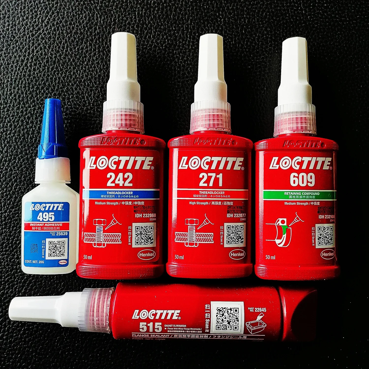 Loctite 401 Instant Adhesive and Other Loctite Variants