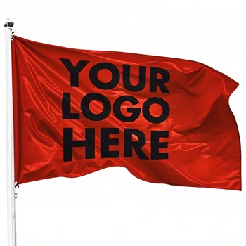 Custom Flag Print Cotton Design Print Your Logo Polyester Fabric Country Double-Sided Polyester Dye Sublimated Flags Custom