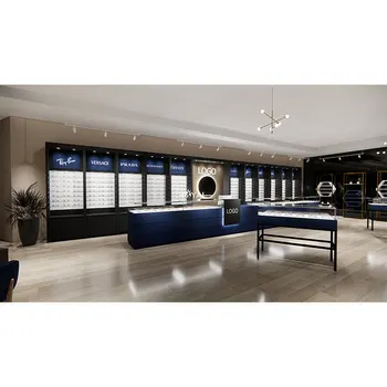 Wholesale Optical Display Cabinets Customized Eyewear Optical Store Interior Design