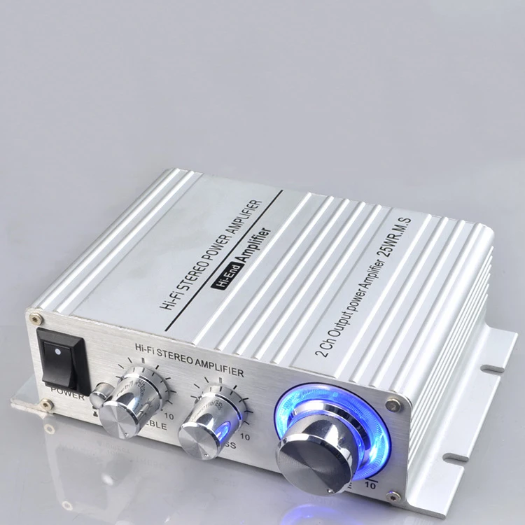 HURRISE Amplificateur De Puissance Stéréo Amplificateur Bluetooth 5.0