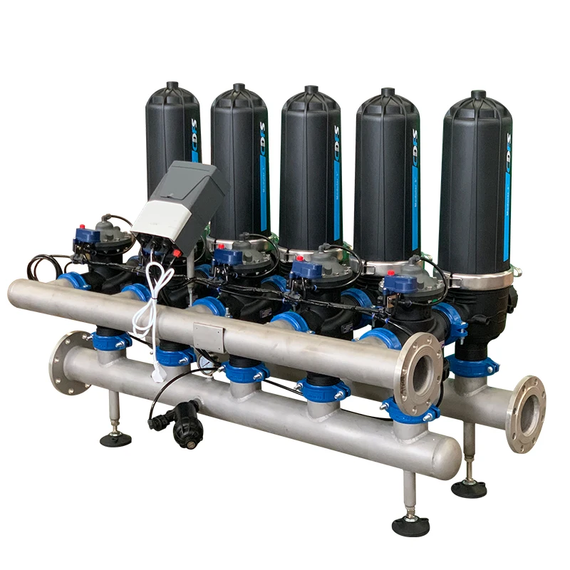 Automatic Backflushing Disk Filter Drip Irrigation Waste Treatment Machinery