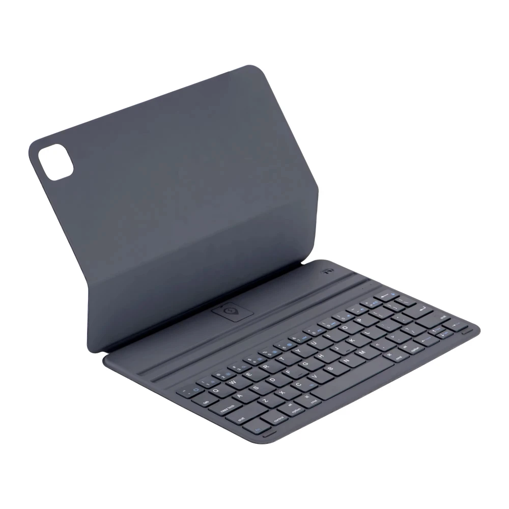 Cuerpo de teclado magnético Laudtec para Ipad Pro 12.9 robusto, resistente a los golpes, plegable, personalizado, tabletas inalámbricas, delgadas y ligeras