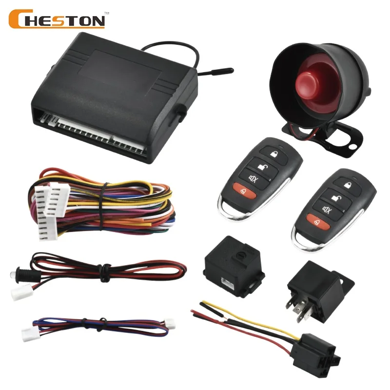 Learning Code Antitheft Car Alarm Kits App Remote Control Car Alarm