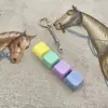 yellow/green/light purple/haze blue