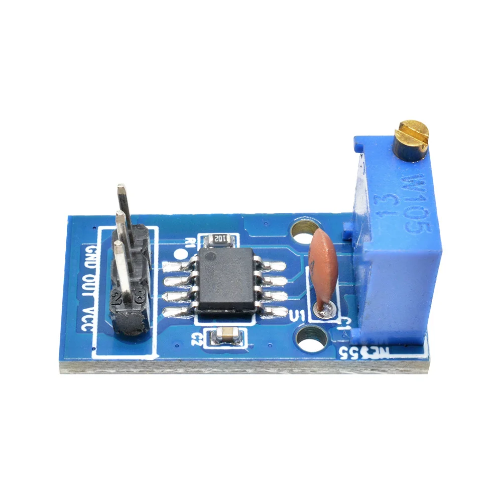 Frequency Adjustable Pulse Generator Module For Arduino 1pc 5V-12V NE555 New