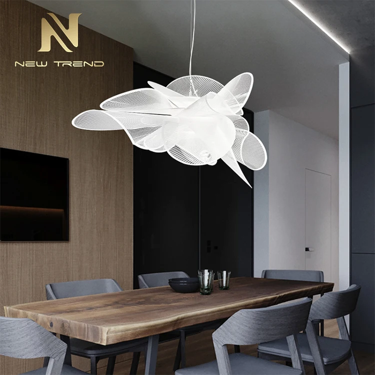 PDG8022 New Product Residential Decoration Lighting for Living Room Bedroom Dining Room acrylic White Led Chandelier   