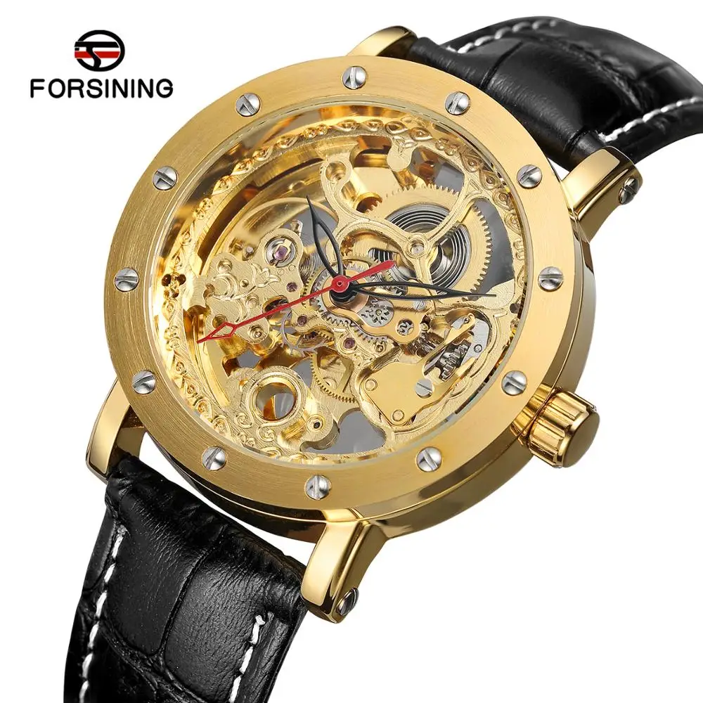 Forsining Leather Automatic Men's Watch