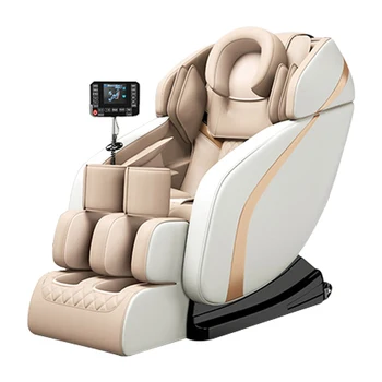 Professional Massage Best Grey Zero Gravity Human Touch Stretch 4D Track Latest Electronic Massage Chair Body Massager