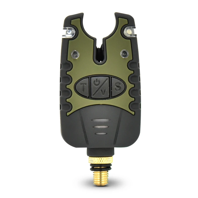 Wireless Waterproof Black Carp Fishing Bite Alarm 4+1 Set