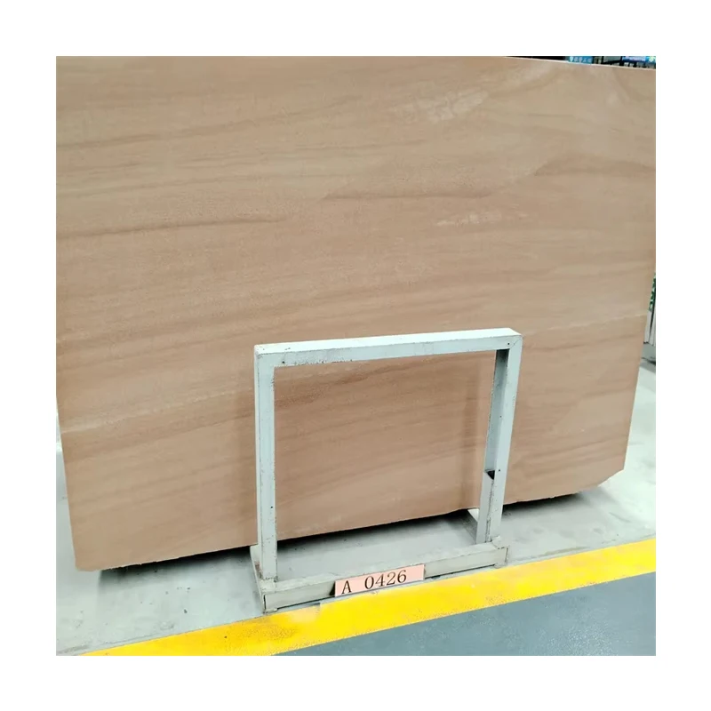 Most Popular Red Eife Lsandstein Rot Sandstone Slabs Tiles Apartment Administration Building Outdoor Wall Factory Price Natural