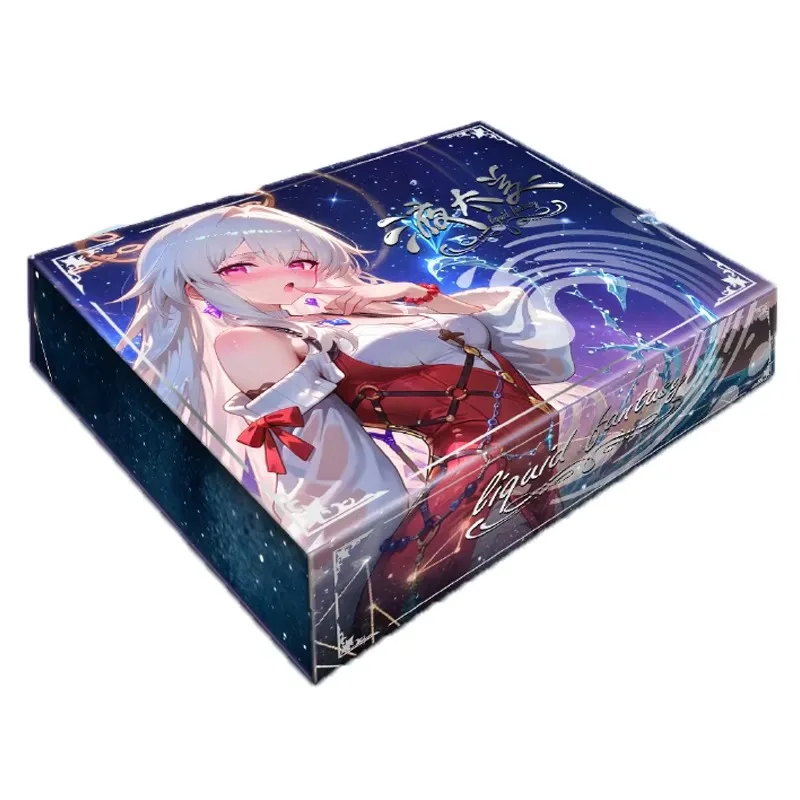 Liquid Fantasy Waifu Collection Card Booster Box Goddess Beautiful Collectible Card Trading Playing Game Cards Hobbies Gifts Liquid Fantasy Waifu Collection Card Booster Box Goddess Beautiful Collectible Card Trading Playing Game Cards Hobbies Gifts