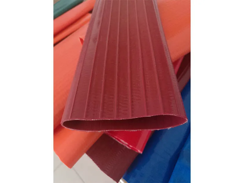 3 Inch Water Pump Discharge Pipe Lay Flat Hoses Outlet Braided Spray Irrigation PVC Layflat Hose