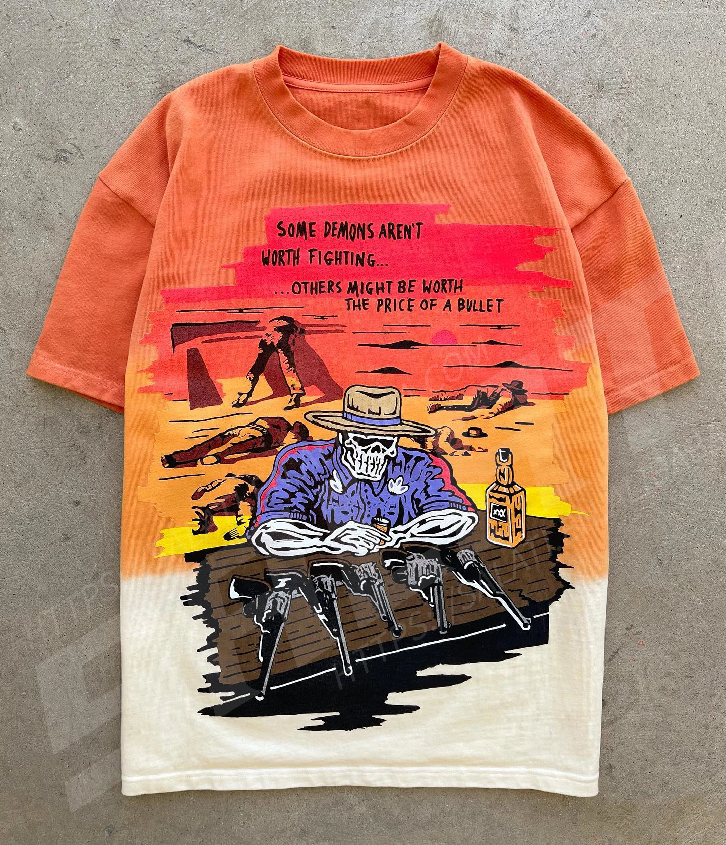 Salati Customized Crew Neck Heavy 100% Cotton T Shirts Short Sleeve Heavyweight Oversized Graphic Screen Print Tshirts Mens gallery 4
