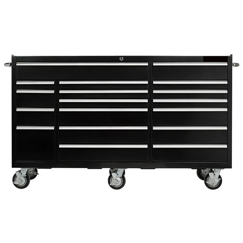 Customized 18 Drawers Big Tool Box Trolley Metal/Mechanic Tool Cart factory