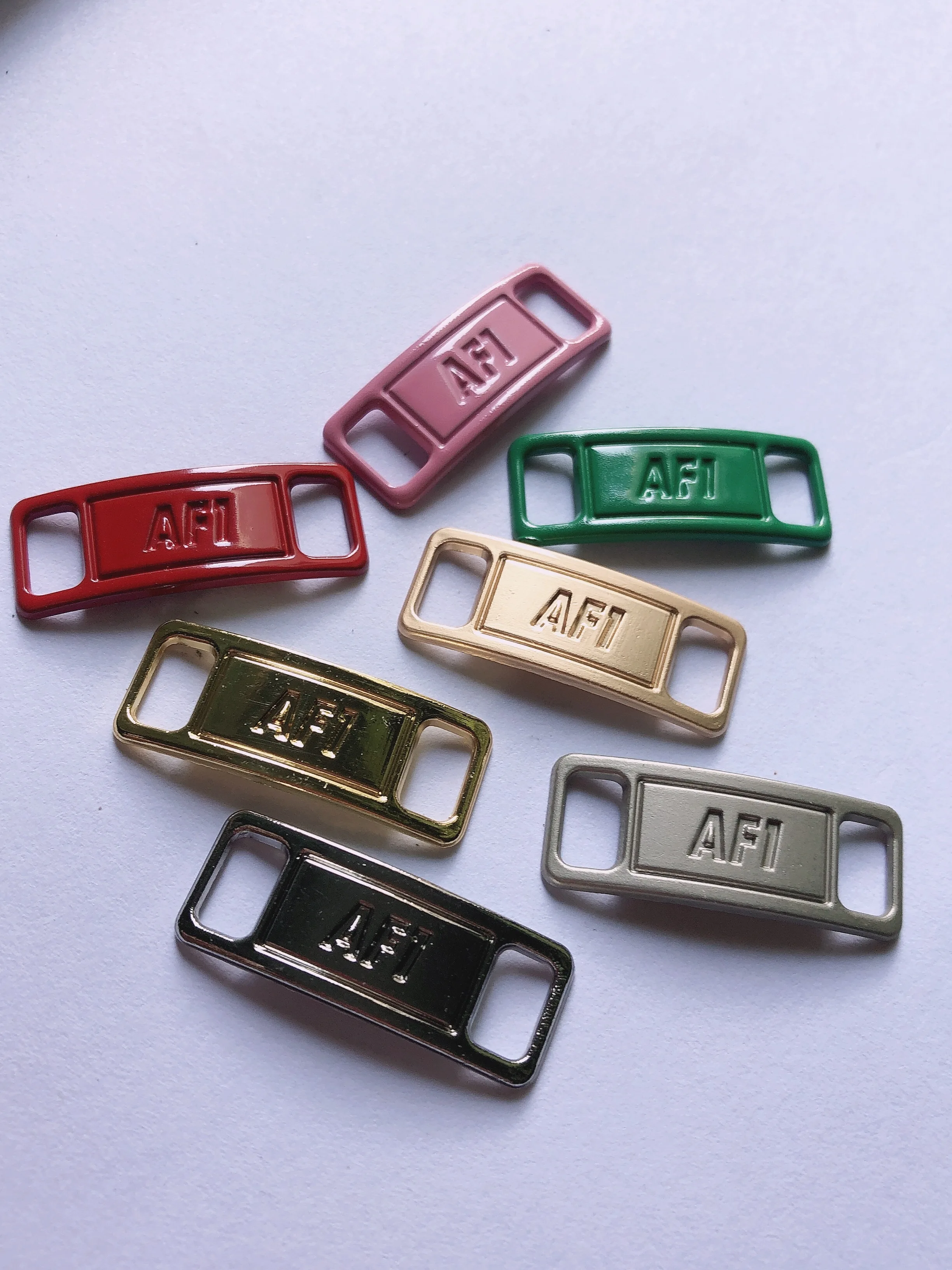 Metal Air Force Gold Lace Dubrae Buckle Air Force One Gold Lace