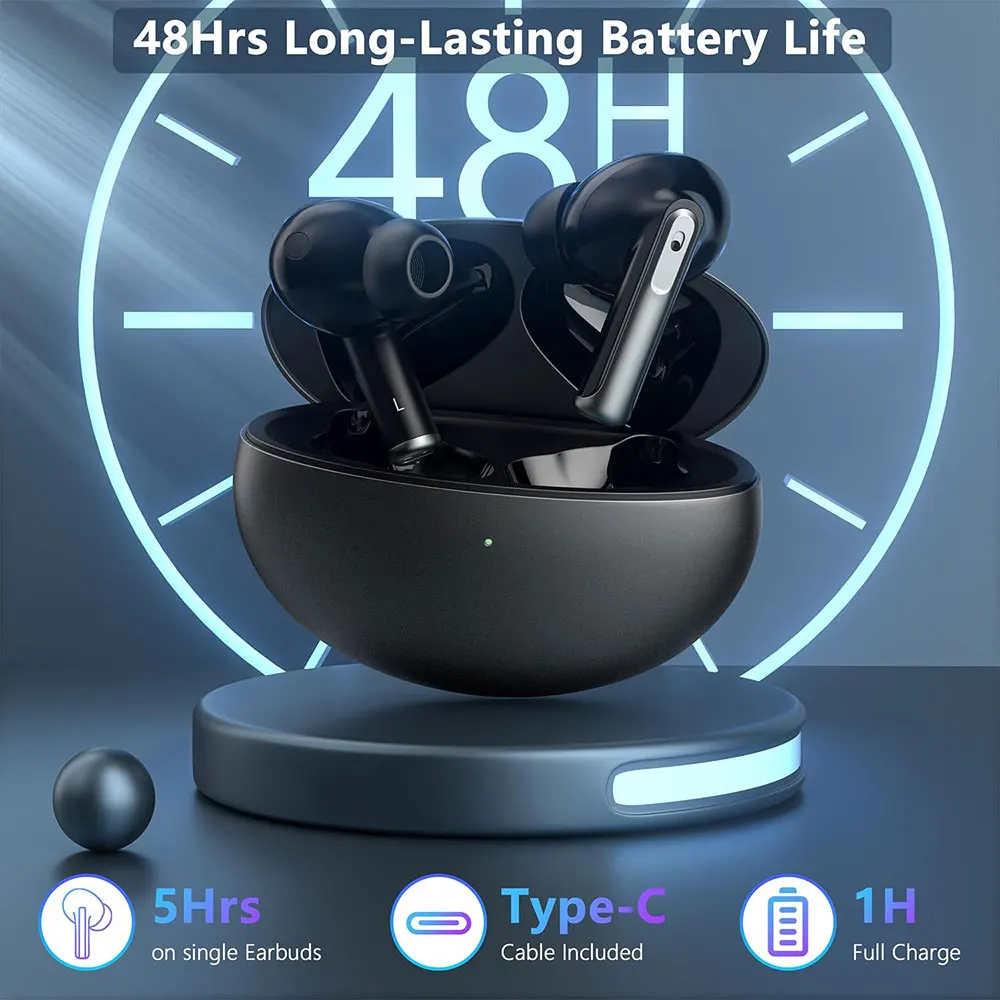 Factory Price HIFI TWS Sound Fone De Ouvido Earphone ANC ENC Noise Cancelling Bluetooth Earbuds Wireless Charge Headset Earbuds