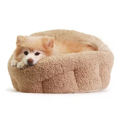 New Arrivals OEM ONE STOP SOLUTIONS Pet Beds For Small Dogs Lovely Donut Pet Bed Plush Pet Puppy Dog Beds NO 1