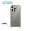 Coque de téléphone + Crochet doré électroplaqué