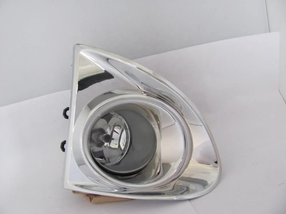 Marco De Bisel Cromado Para Luz Antiniebla De Toyota Corolla Axio 2013-2015, Par De HUAHEE