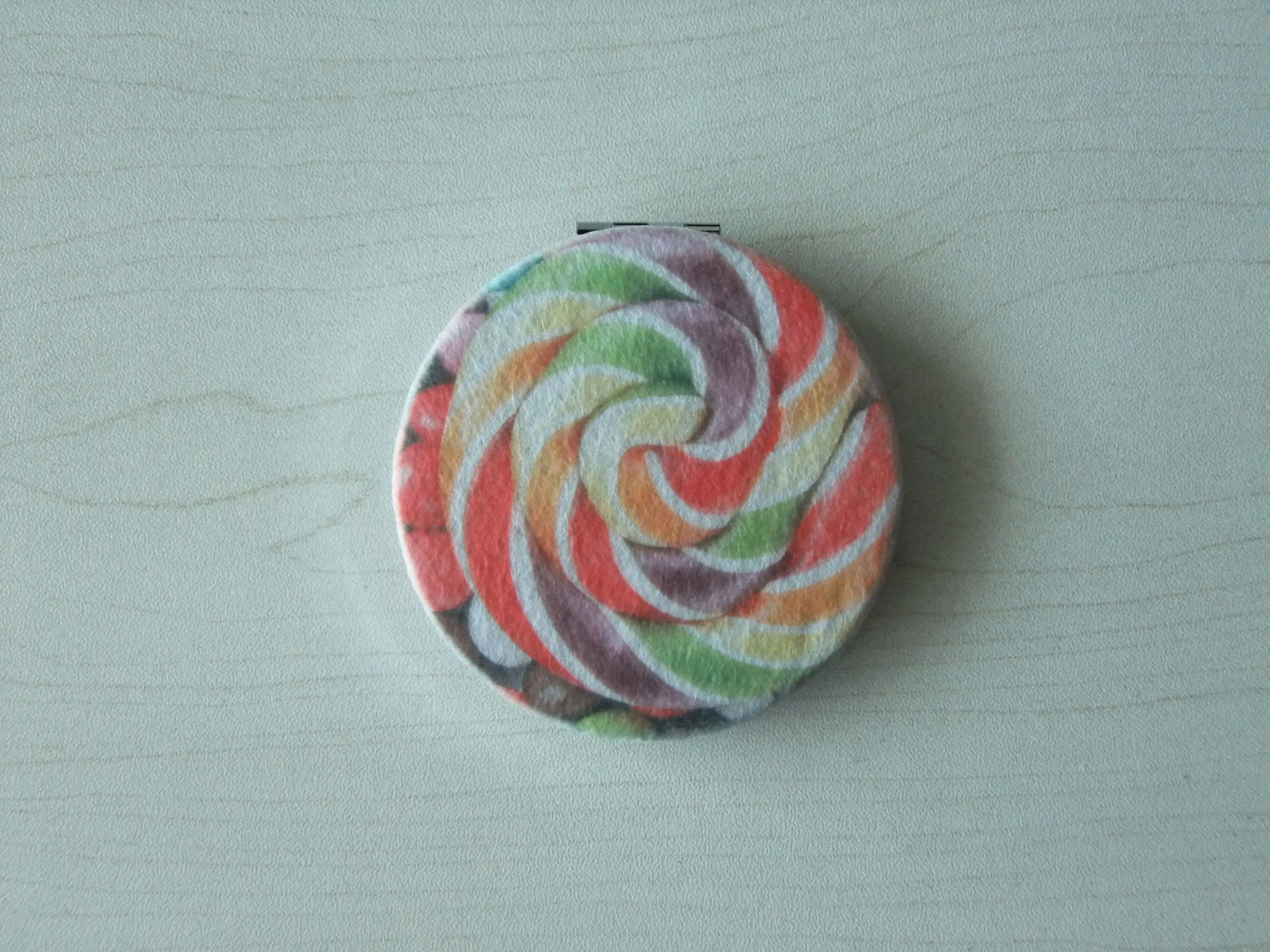 Теплопередающее карманное зеркало складное Сублимационное индивидуальное для