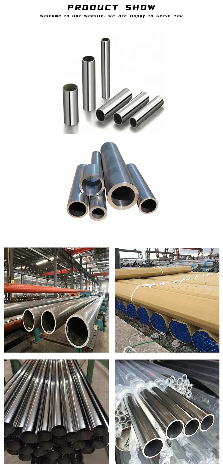 Hydraulic and Pneumatic Line Pipe Stainless Steel Seamless Steel ASTM269 En10216-5 304 306 316 8mm 10mm Round ASTM 300 Series factory