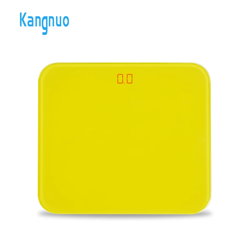 KANGNUO Private Label Step-On Function Technology Backlit Digital Weight Bathroom Scale