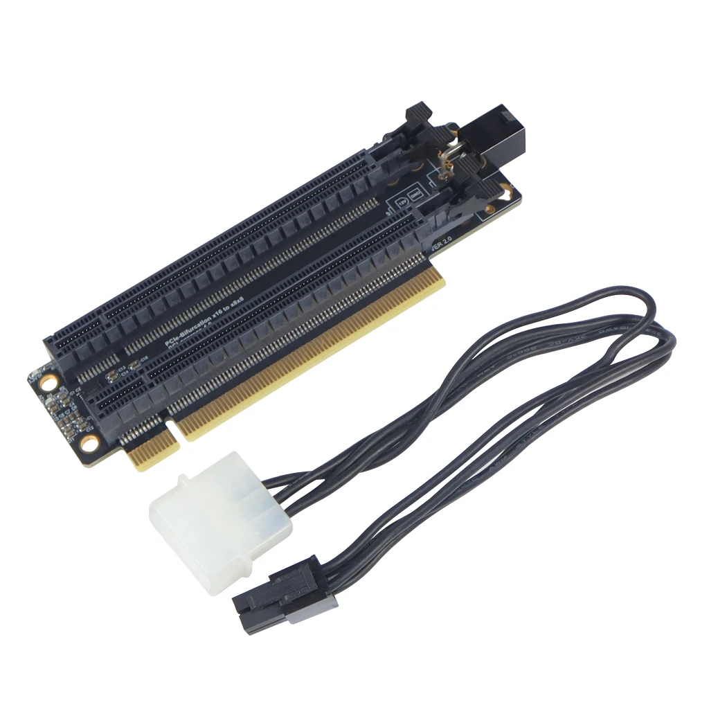 PCI-E X16 to Expansion Card Gen4 Split Card