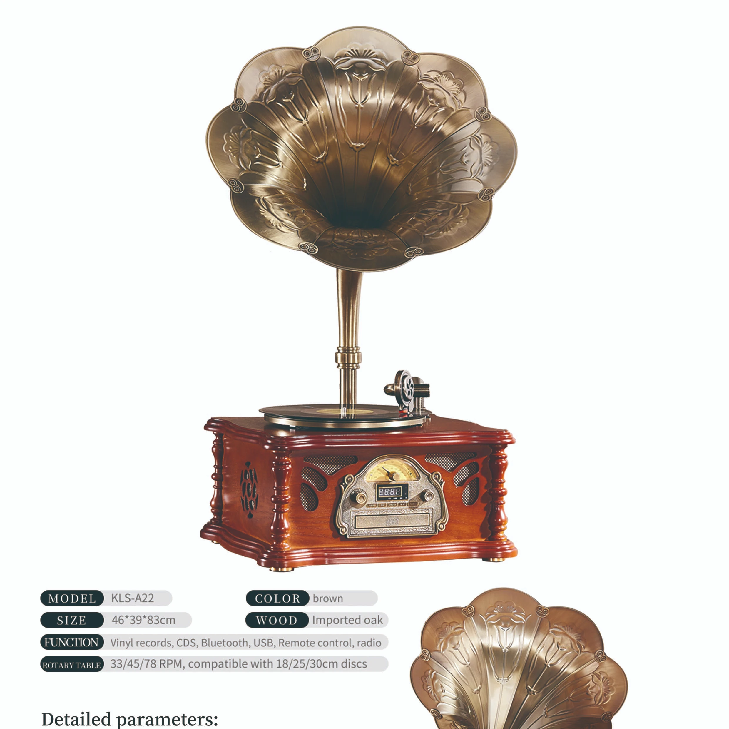 レトロ機器【DISC PHON】日本製再生機器！？/オリジナル/アンティーク機器 81C1TMyY6IL._AC_UF894,