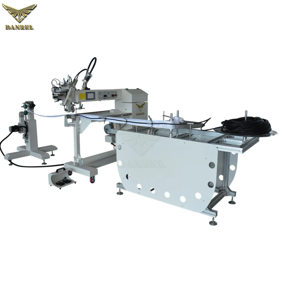 Make Keder All Day High Speed Hot Air PVC Welding Automatic Keder Making Machine