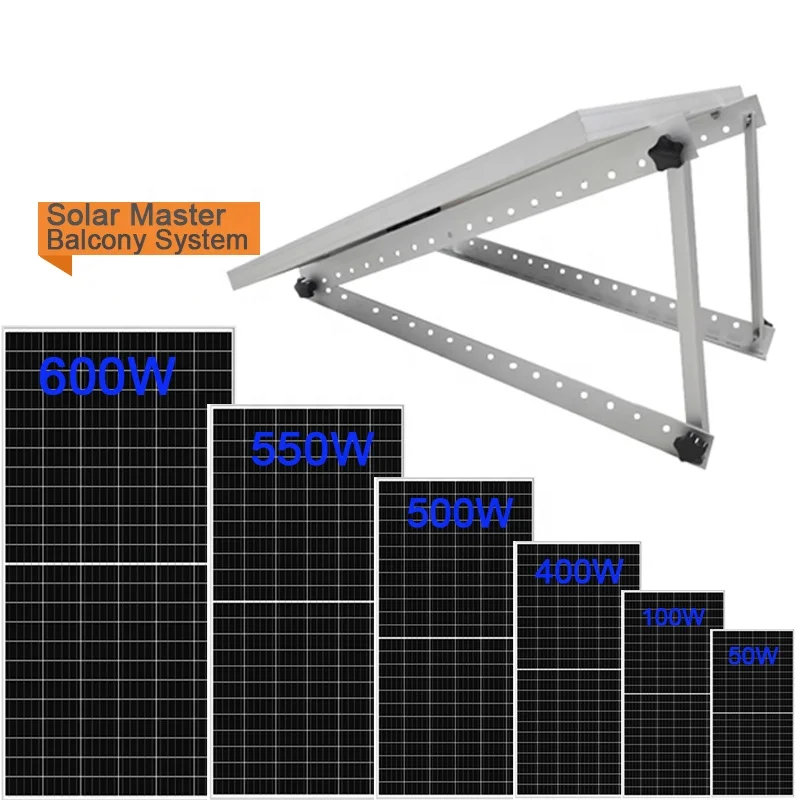 Wholesale PV Balcony Solar Mounting System with Connector for Balcony ...
