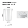 16oz PET Cup with Clear PP Lid