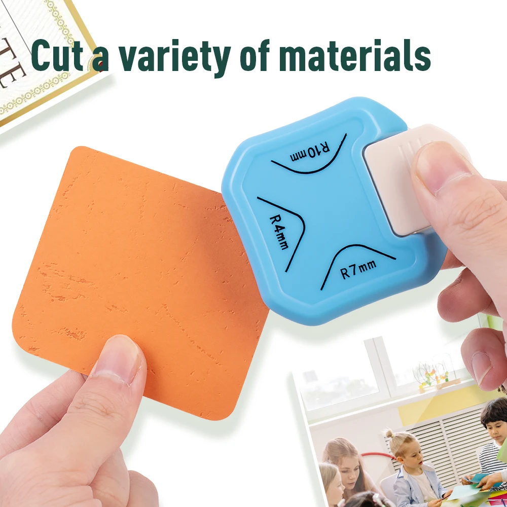 Decorative Corner Punch 3 in 1 Rounder Pattern Paper Edge Cutter Paper Punches for Crafting Photo