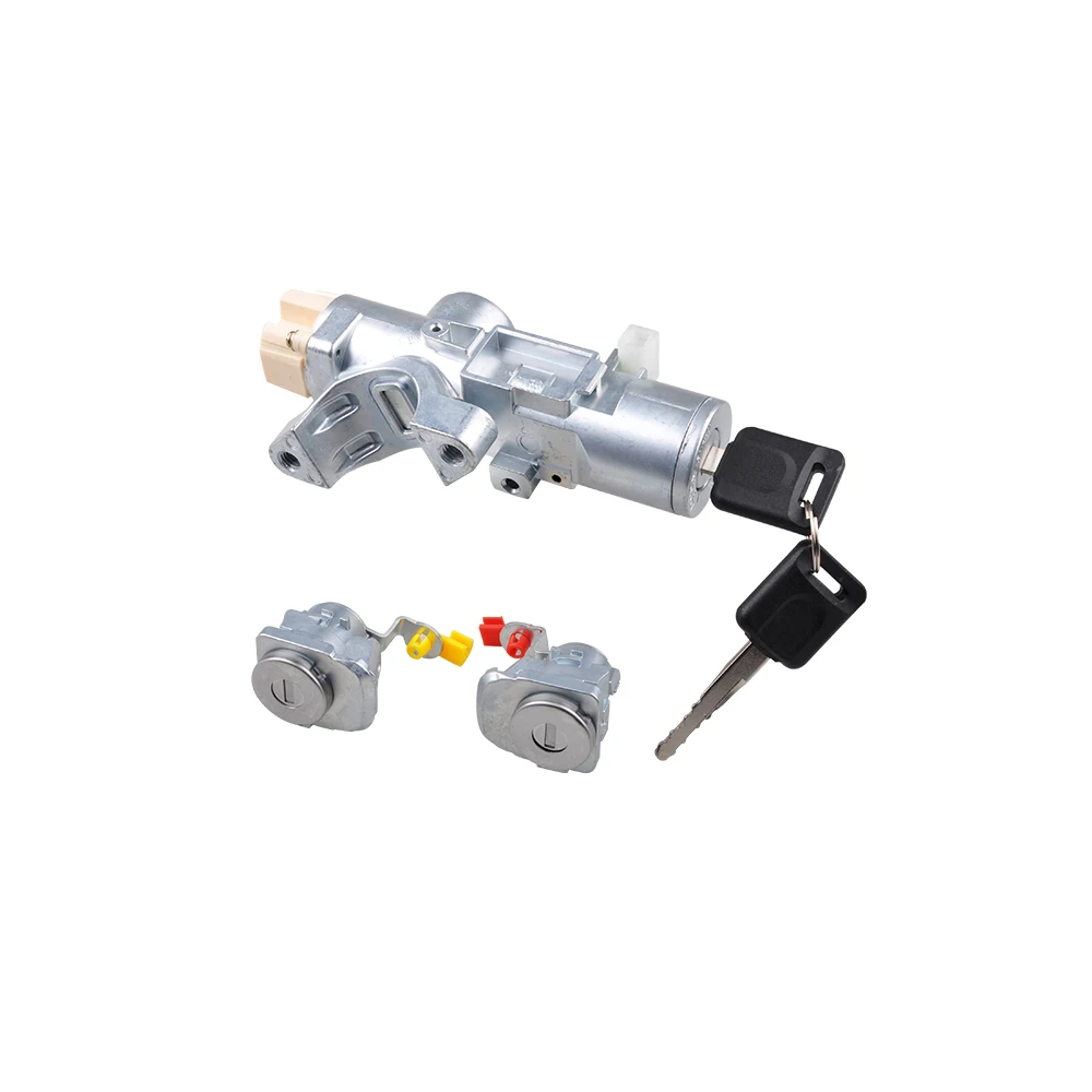 Factory Ignition Starter Switch, Steering Lock  With Two Locks, Ignition Key Switch for NISSAN NAVARA