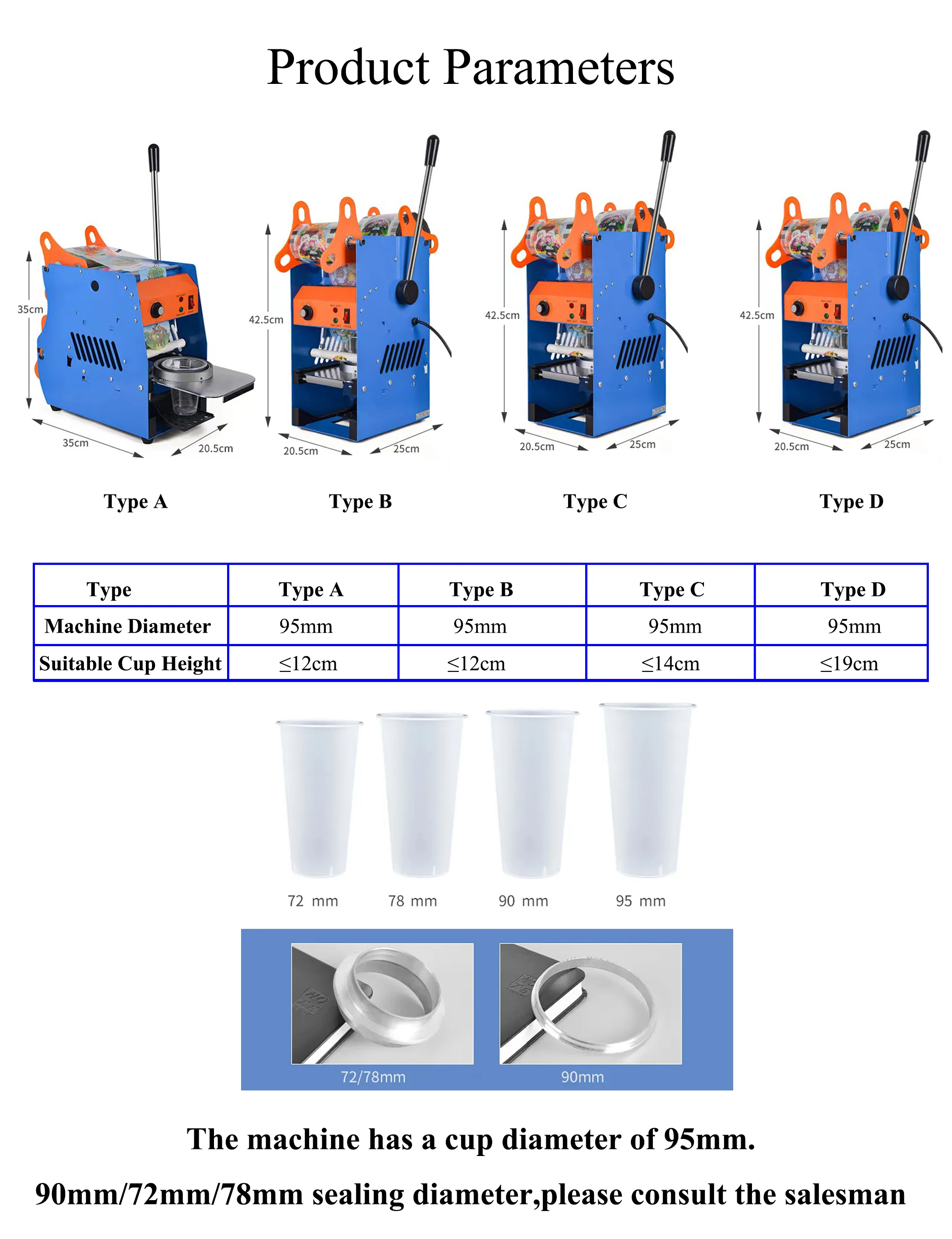 Хорошее качество ручная машина для запечатывания стаканчиков йогурта boba пластиковая чашка