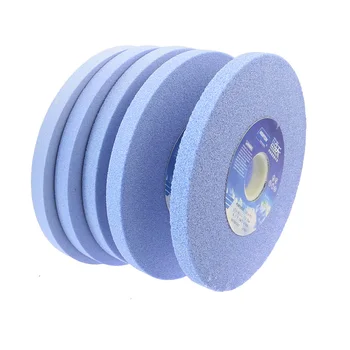 180x12.7x31.75mm Ceramic Abrasive Polishing Wheel White Corundum for Alloy Tool Steel Grinding