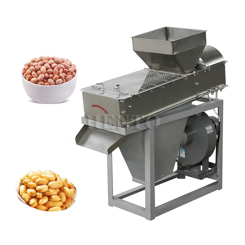 Factory Price Groundnut Cleaning and Peeling Machine / Peanut Dry Air Peeling Machine / Peanut Machine Peel Remover