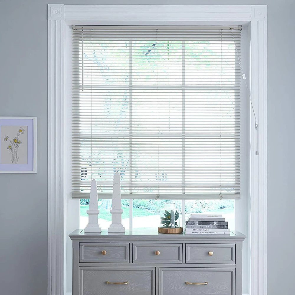 New Day Night Shade 25mm Wood Curtains Natural Real Basswood Venetian Blinds