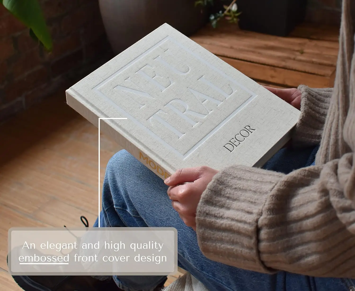 Custom Fake Book  Print Linen Fabric Hardcover Decor Books  Decorative Coffee Table Books  for Home Decor