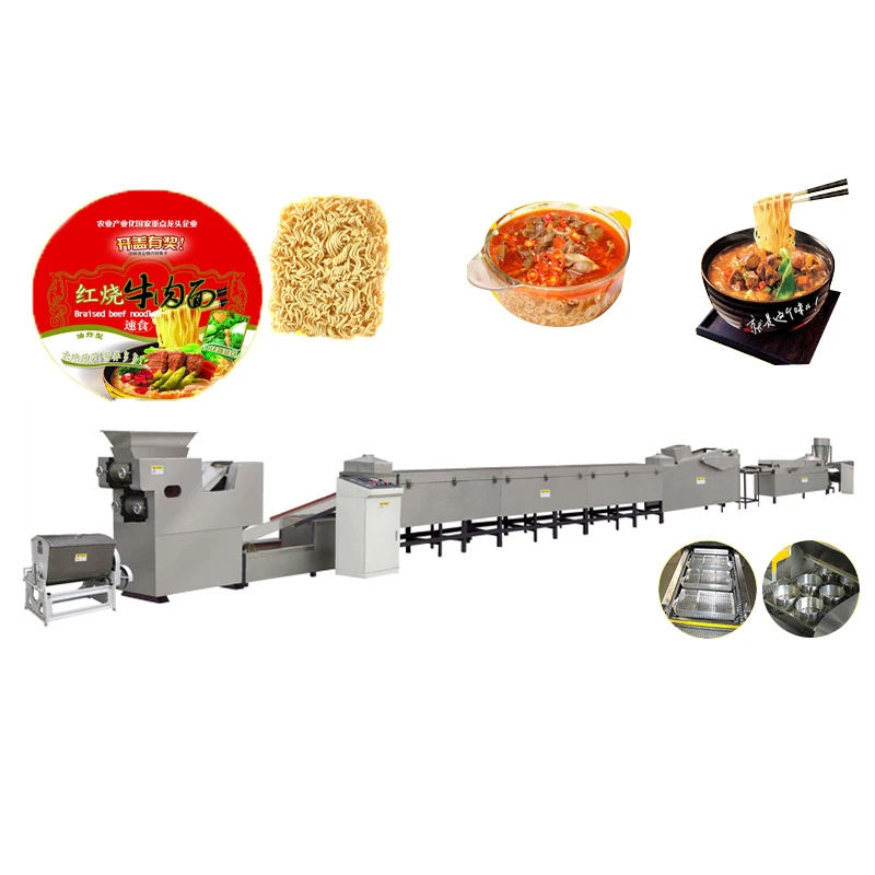 Small Scale Fried Instant Noodle Production Line Automatic Instant