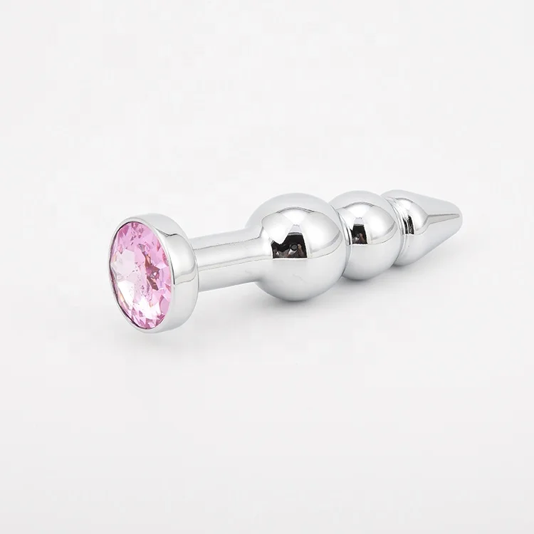 11cm Length 3 Balls Jewelry Big Plug Anal Sex Toys