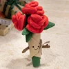 Rose holding flowers 30cm