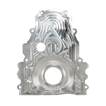 CNC Custom Machine Part 6061- T6 Billet LS Series Front Engine Cover for Racing Car