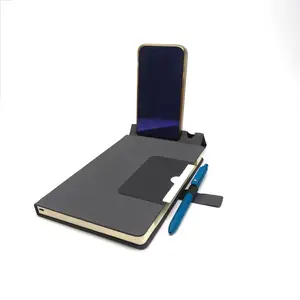 N510 A5 Fabric Cover Promotional Notebook Wholesale Hardcover Notebook with Thread Sewing Binding