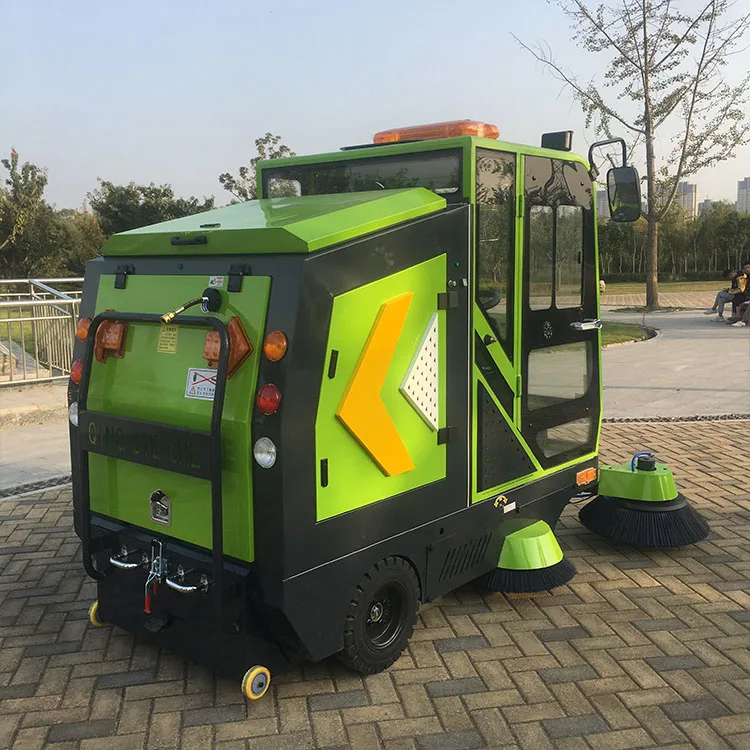 Outdoor Electric Driving Power Street Sweeper Cleaning Machine Electric