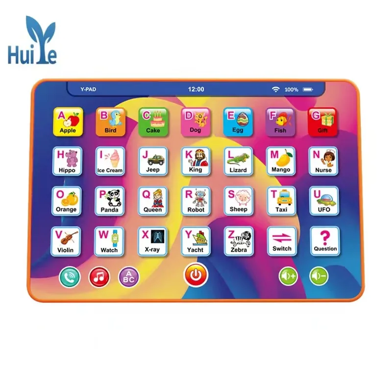 Huiye Learning Machines Early Education Machine Kids Learning Tablet Educational Toy Language Learning