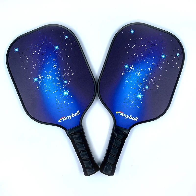 2024 Popular pickle paddle  Carbon Fiber Graphite pickleball paddle sets  with pickle balls outdoor and indoor