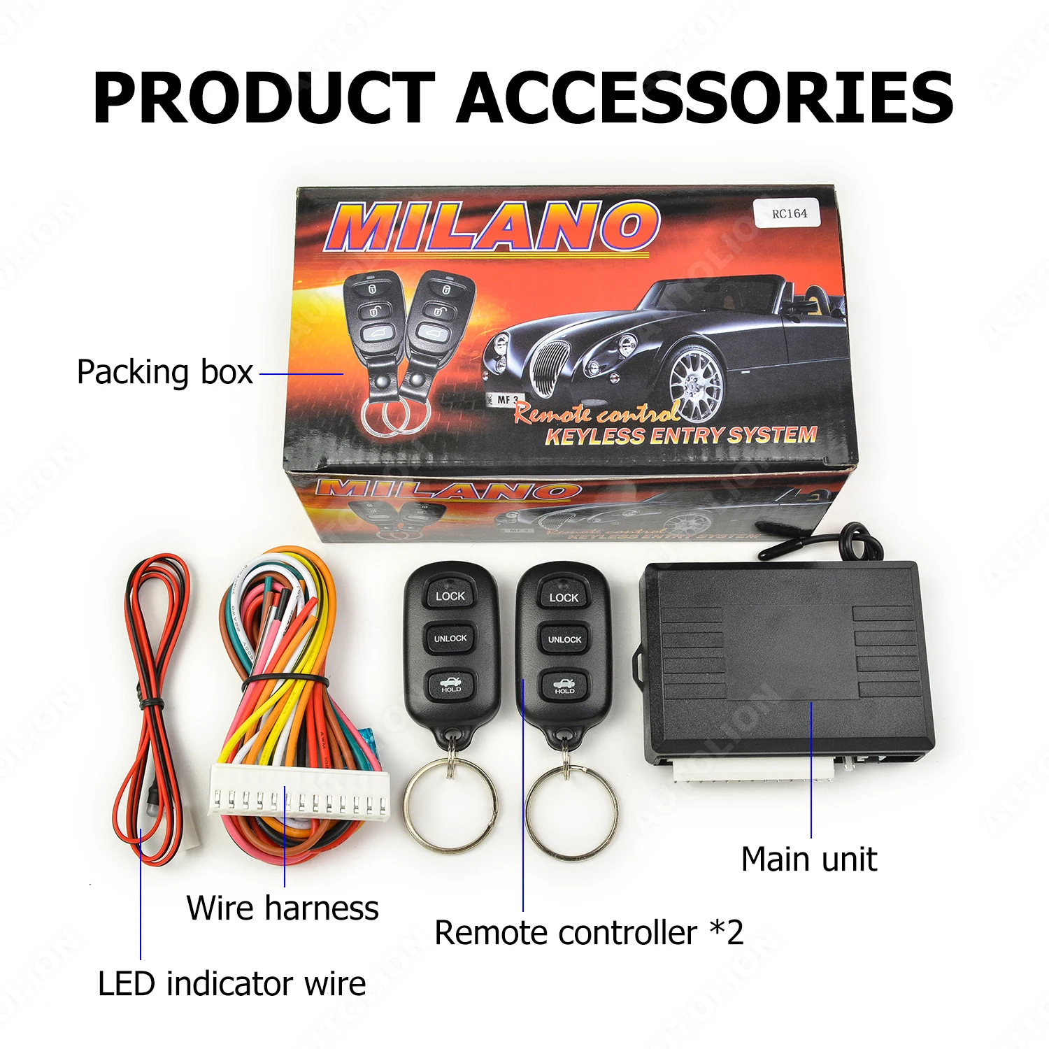 Universal Car Remote Control - Keyless Entry System