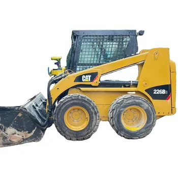 90% new used slip loader Cat 226b3 good quality low price is on sale