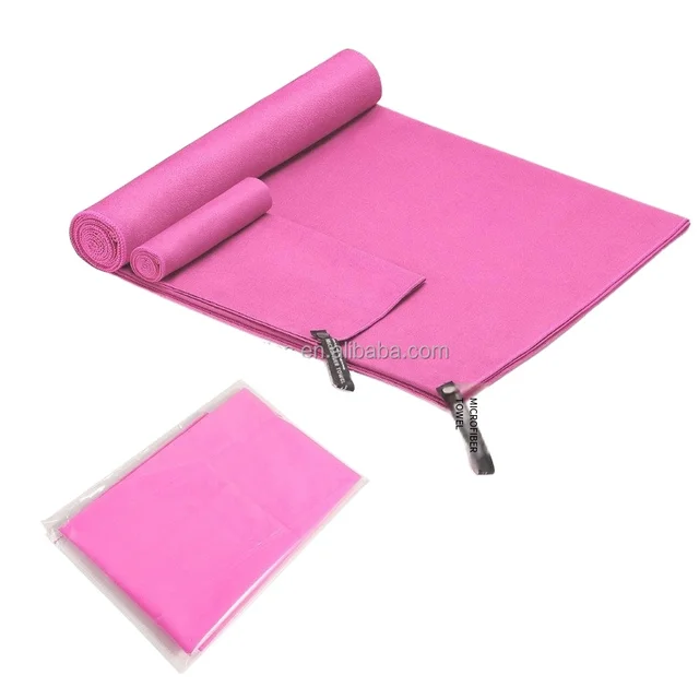 Custom Multicolor Quick Drying Microfiber Hair Towel Outdoor Sport Fast Drying Towel Soft Microfiber Beach Drying Towel